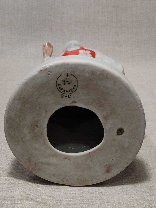 РЕДЧАЙШАЯ статуэтка «ЛИДИЯ РУСЛАНОВА Плясунья» Барановка фарфор СССР