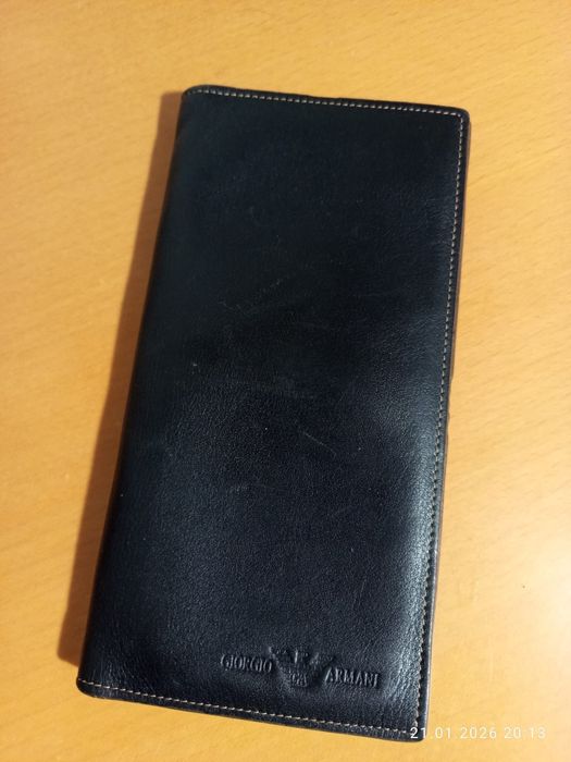 Giorgio Armani Perfect oryginalne biznesowych portfel męski