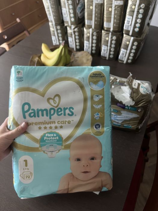 Pampers pieluszki 72 szt rozmiar 1