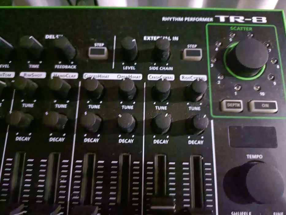 Roland TR 8 + Korg Kaossilator PRO + Korg microkorg XL