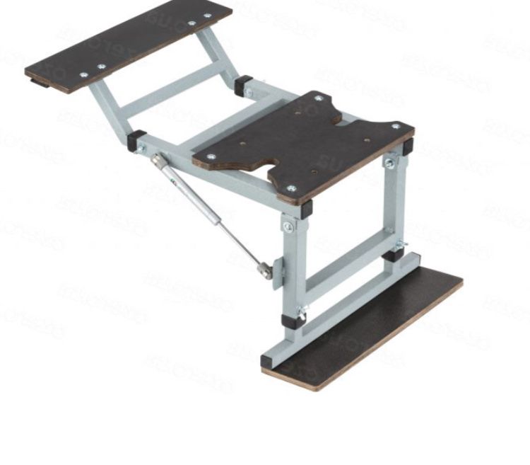 Складная опора(рама)с креплением на ЛИКТРОС под кресло в лодку ПВХ