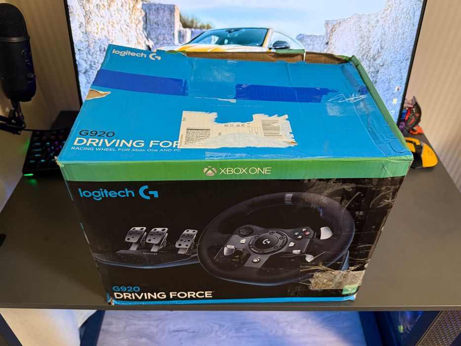 Logitech G 920 | 900 градусів | Кермо +БЖ