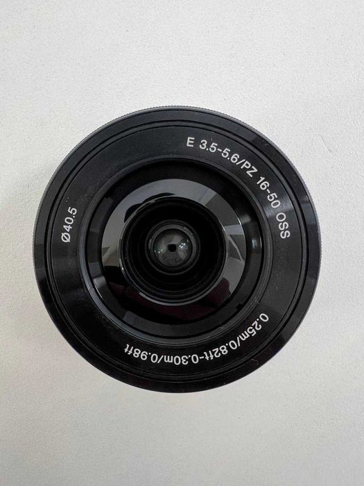 об'єктив Sony E PZ 16-50mm f/3.5-5.6 OSS Black (SELP1650)