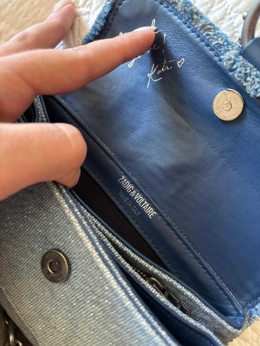 Mala Zadig & Voltaire Kate Wallet Ganga - Original