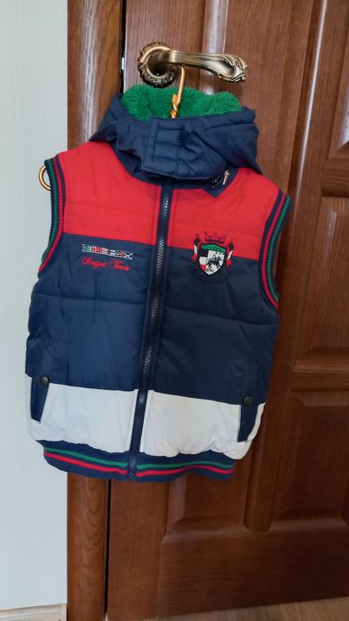 Жилетка детская утепленная