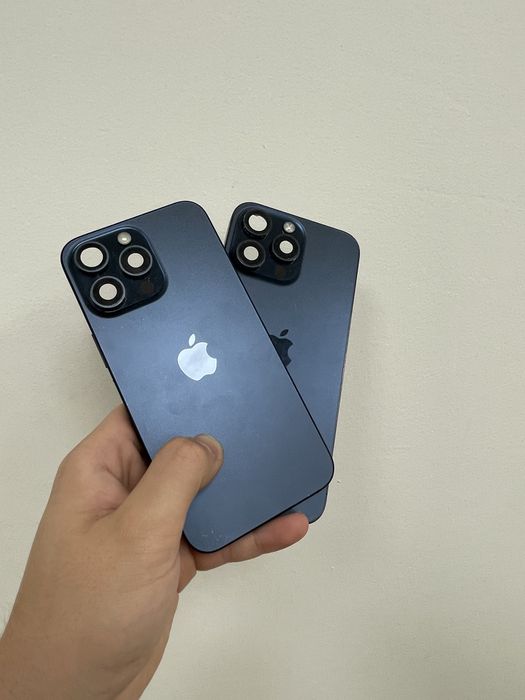 Уцінка | Оригінальний корпус iPhone 15 Pro Max (Blue Titanium)| 15 Про Макс Синій