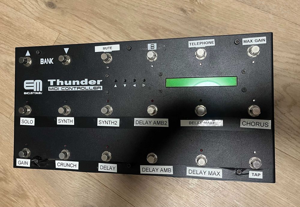 KEMPER Profiler Power Rack + sterownik MIDI EM Custom + case