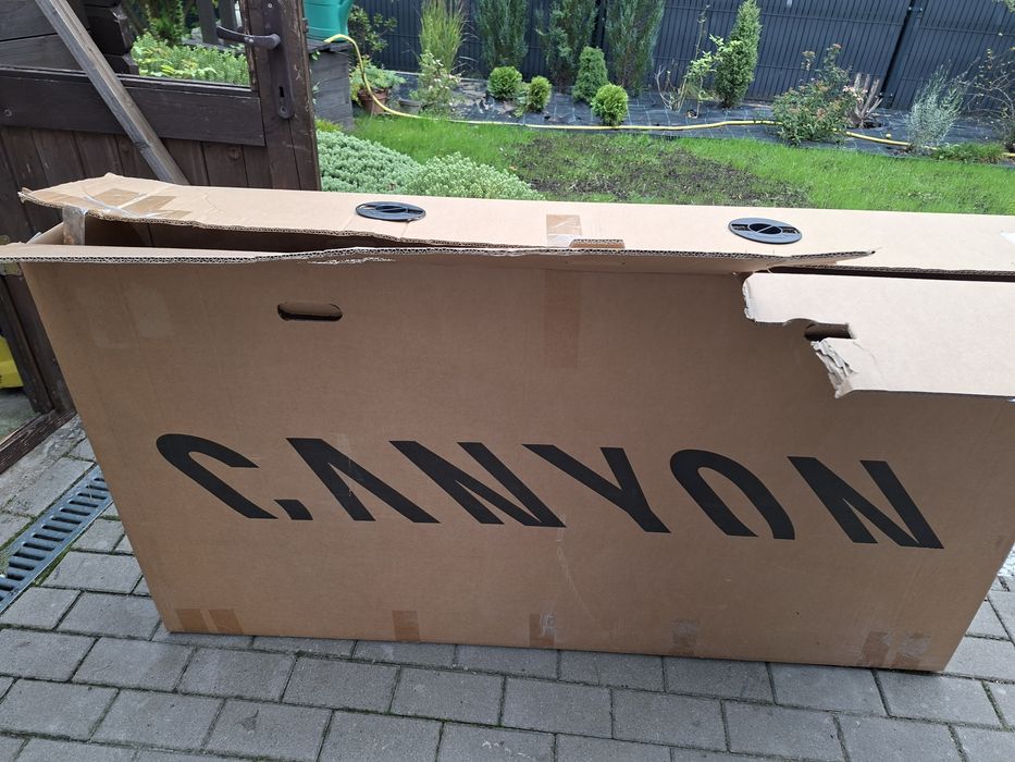 Canyon rower pudelko oryginalne oddam