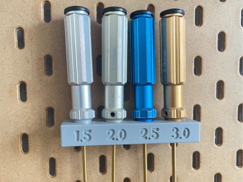 Suporte Compativel Chaves Hex IKEA SKADIS