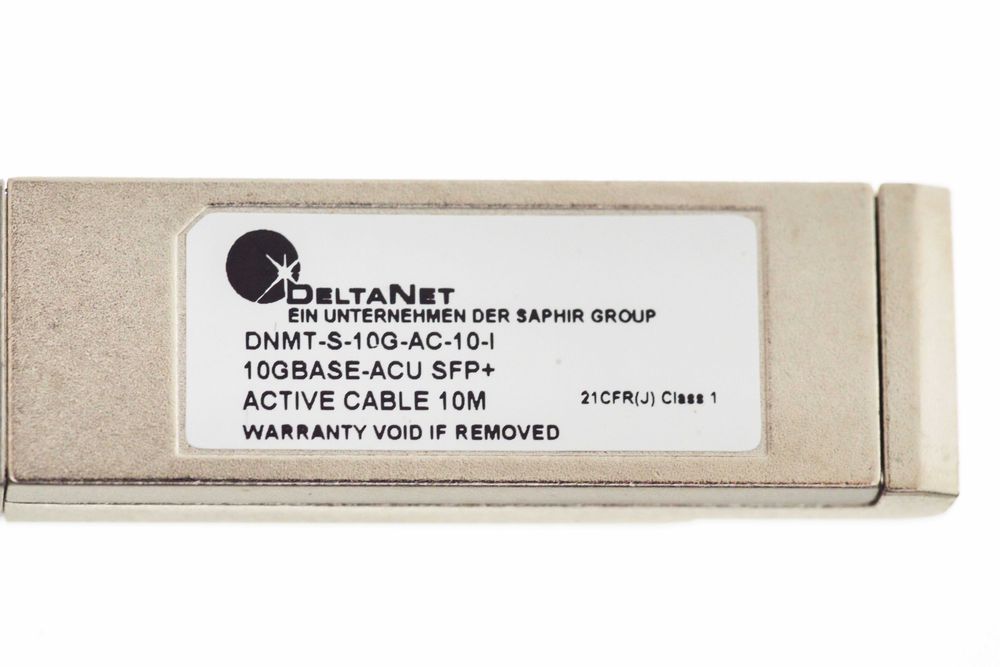 4x SFP+ 10Gbit DAC Active Cable 10m – DeltaNet DNMT-S-10G-AC-10-I