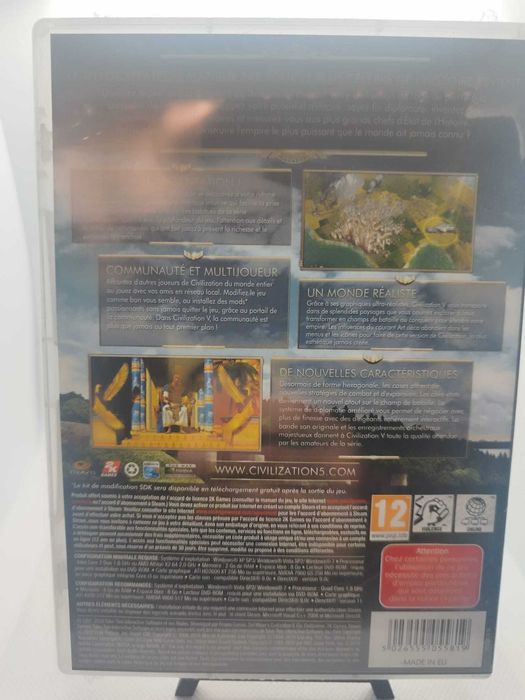 Sid Meier’s Civilization V PC DVD Selado