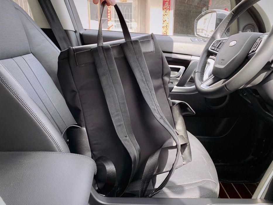 VERSACE рюкзак портфель ранец мужской черный кожаный