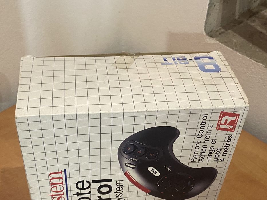 Comando Sem Fios WKK para Sega Master System - Novo na Caixa!