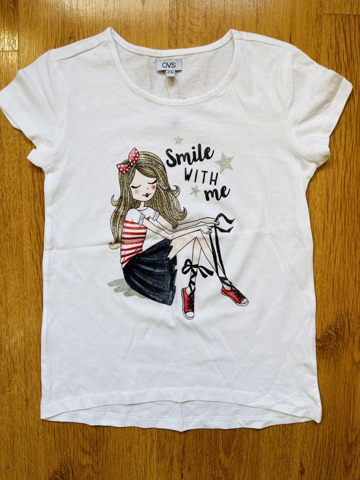 Koszulka t-shirt Smile With Me OVS