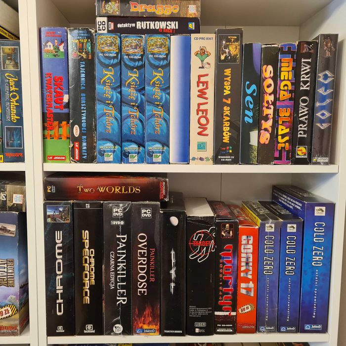 GRY PC BIG BOX Polskie Polanie Książę i Tchórz KAO Robbo Kajko Earth