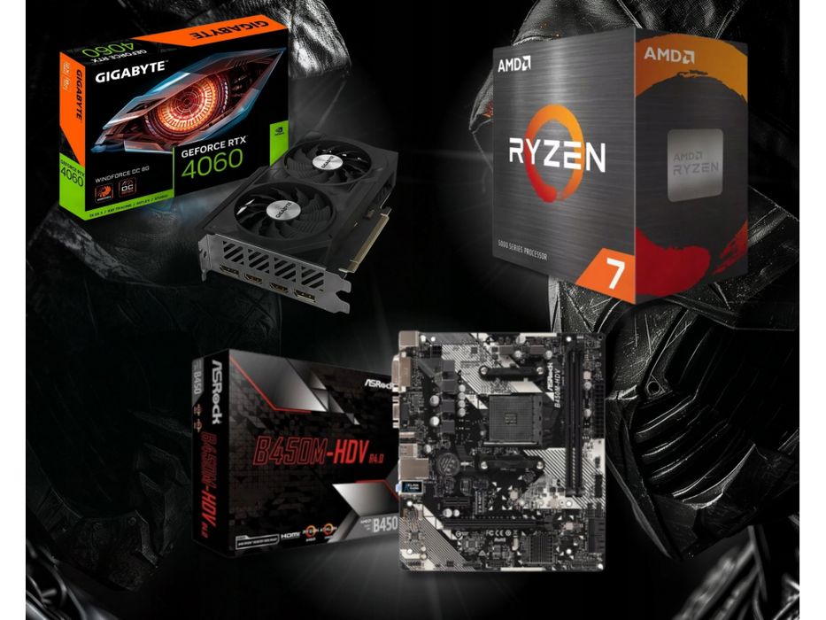 komputer gamingowy bsg raptor v12 amd ryzen7 32gb ddr4 1000ssd win11
