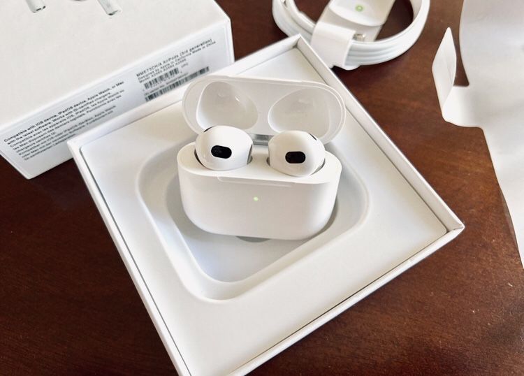 AirPods Nowe (2025) + Gwarancja • Nowe AirPods 3 gen • do iPhone iPad