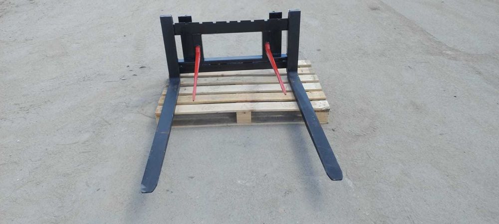 Paleciak widły do palet do beli WEIDEMANN ramka + widły + kły do bel