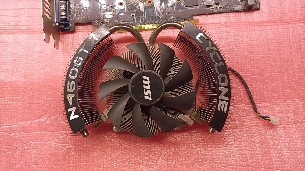 Karta MSI GeForce GTX 460 Cyclone | 1GB GDDR5 | Niesprawdzona | Retro