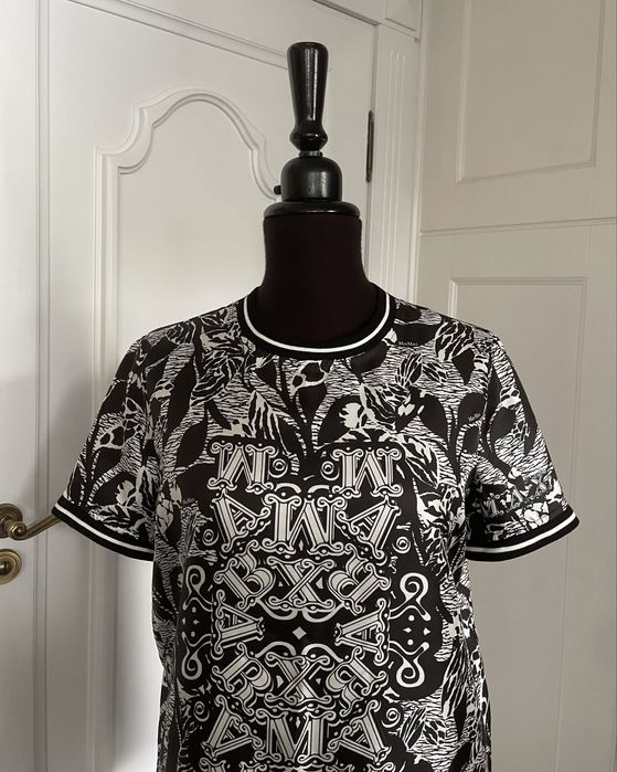 MAX MARA piękna bluzka koszulowa, 100 % jedwab