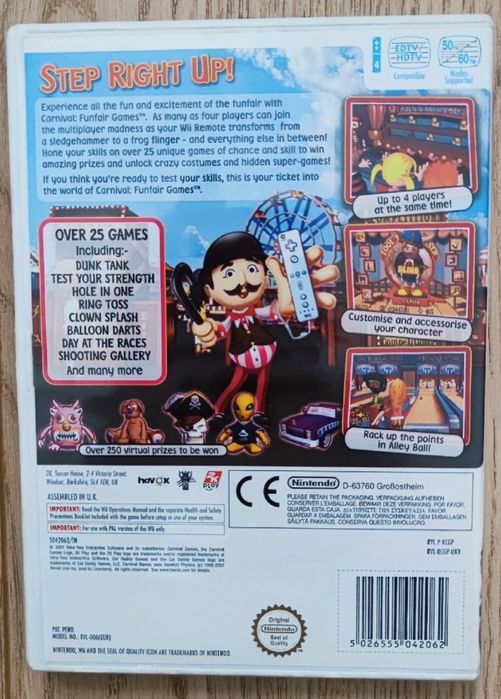 Gra Carnival Fun Fair Games Nintendo Wii (Wii)
