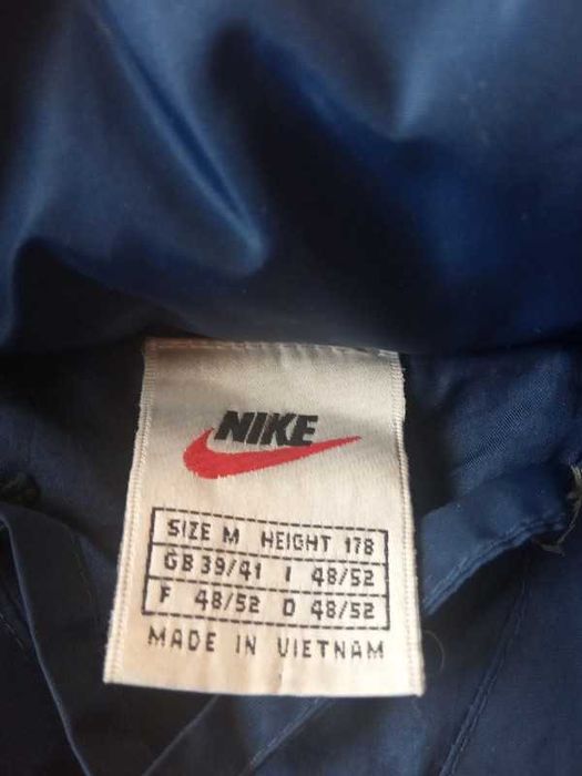 Kurtka Nike męska ocieplana puchowa granat