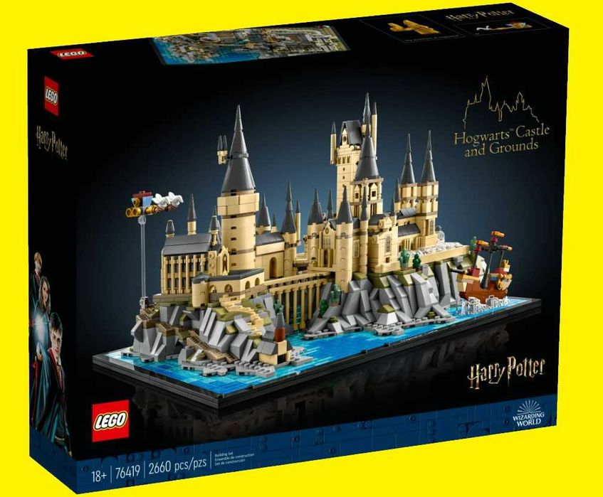 Lego Harry Potter kompletna kolekcja złote figurki 20 lecie serii MISB