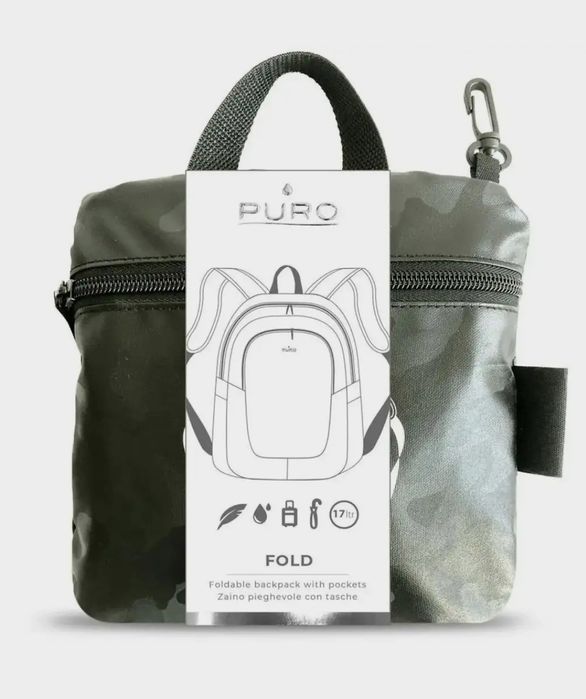 Plecak na laptopa PURO Bynight Zielony (Dark Green)