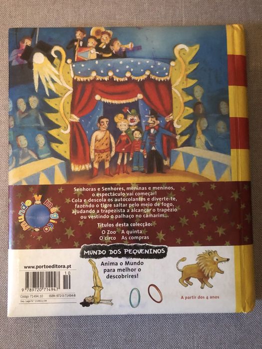 O circo mundo dos pequeninos porto editora