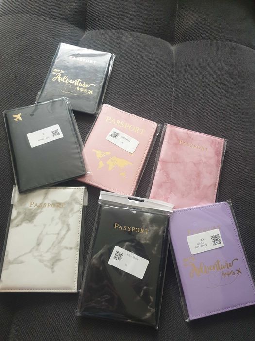 Futerał Etui na paszport case pokrowiec na dokumenty paszportowe