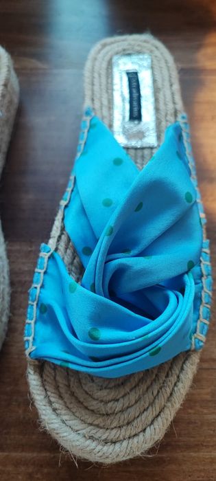 Klapki espadryle 37 stradivarius