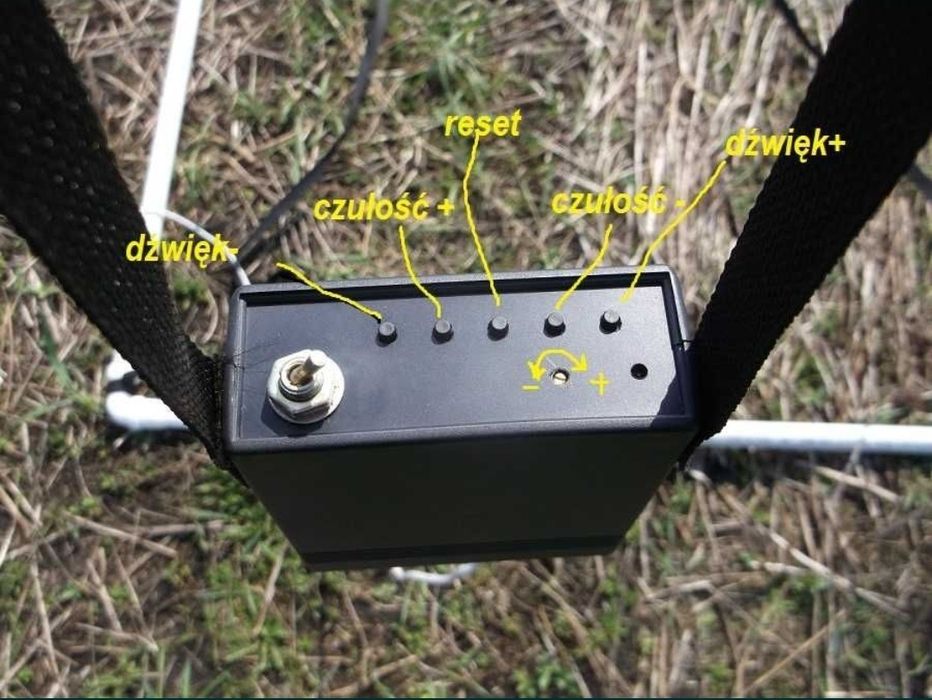 Ramowy głęboki Wykrywacz metali metalu do 6 m. Deep Metal Detector