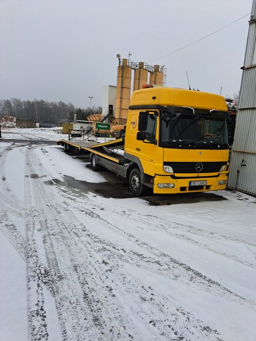Mercedes atego 824 zestaw z przyczepa