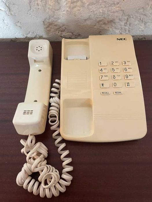 Telefone fixo de teclas