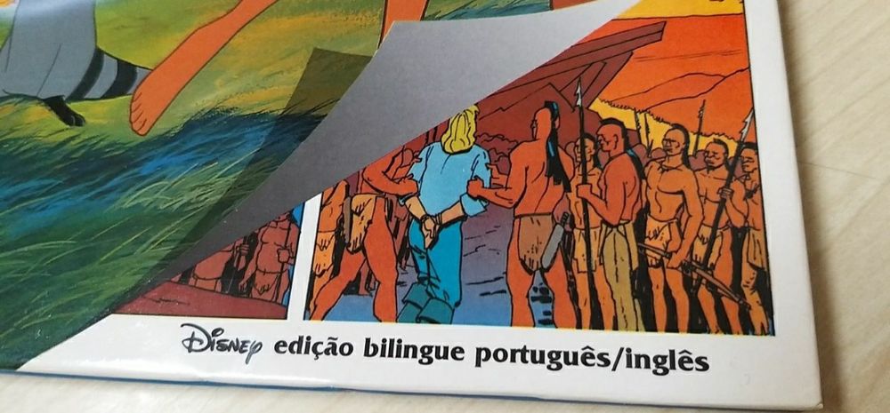 Pocahontas, edição bilingue.
