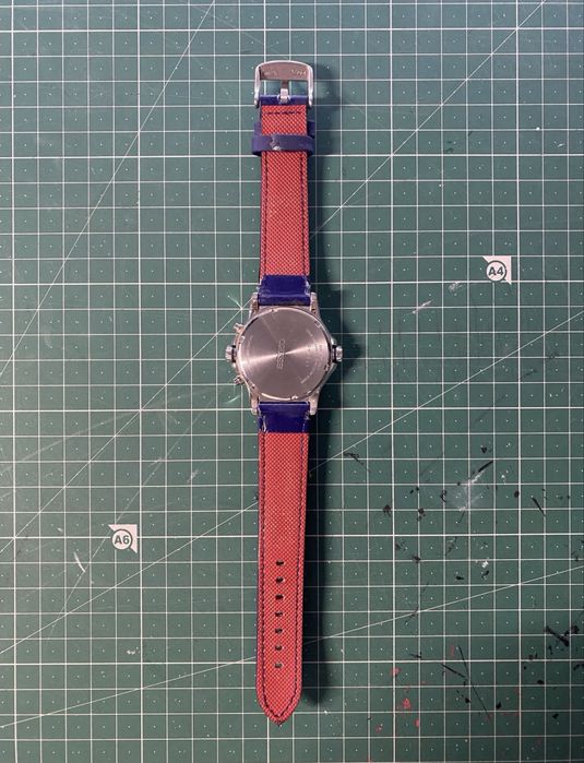 Seiko Watch (The Great Blue Chronograph)