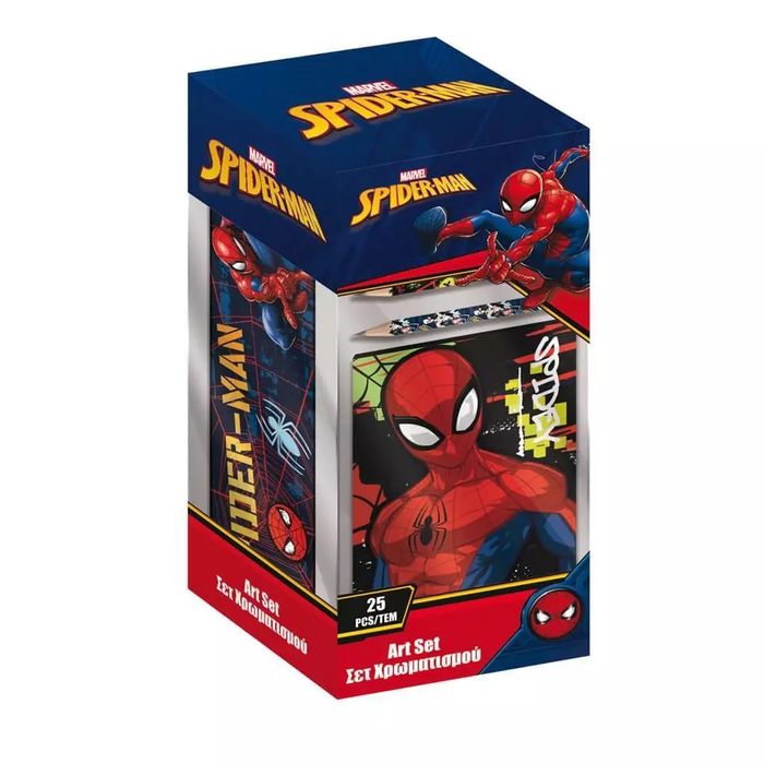 Kolorowanka z piórnikiem Spiderman. Diakakis