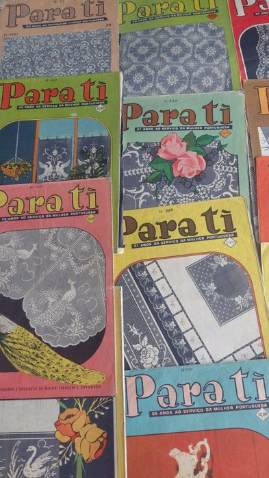 Revistas de croché " Para ti"