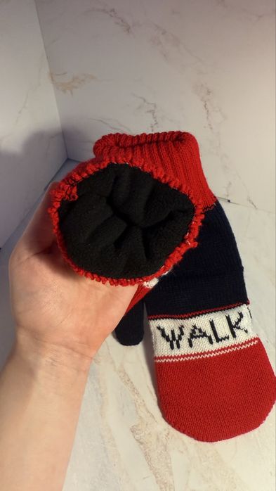 Nowe, ciepłe mitenki/rękawiczki „wroc walk” L.