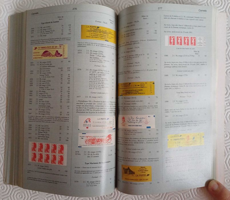 Filatelia - Catálogo Yvert et Tellier, 1997 – Tome 1