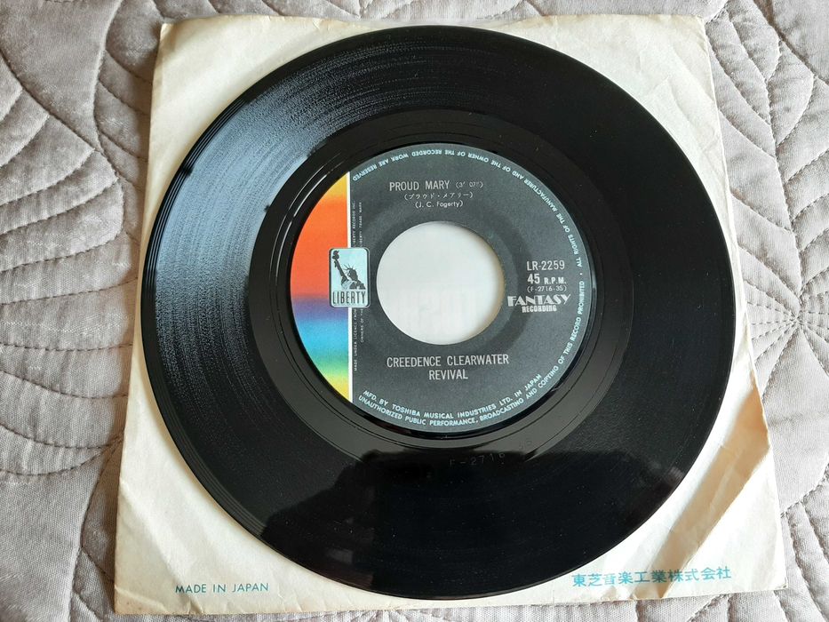 Creedence Clearwater Revival – Uriah Heep - Japão - Singles vinil
