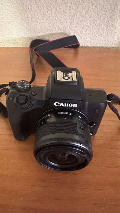 Canon EOS M50 Mark II + Lente + Mala | Excelente Estado