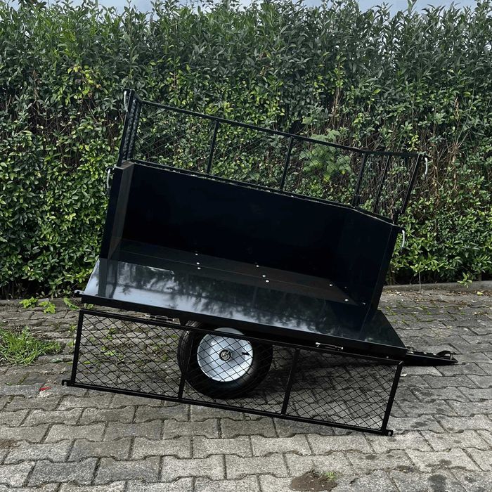 Przyczepka do quada traktorka ATV 300 kg 114 cm wywrotka z kiprem