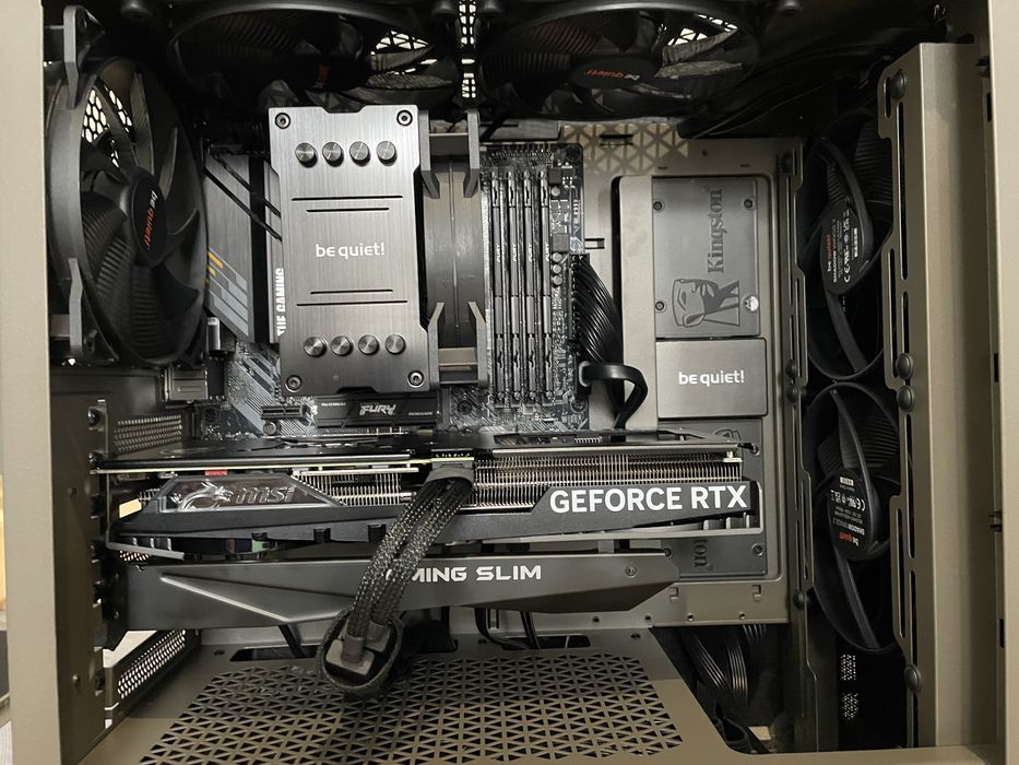 Корпус be quiet! Pure base 500 Full комплект + розглалужувач та шумка
