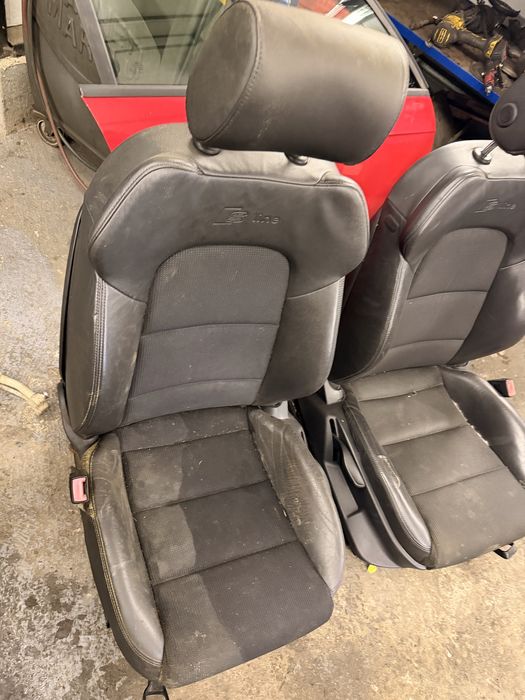 Fotele s-line sline a3 8p sportback 5d  grzane