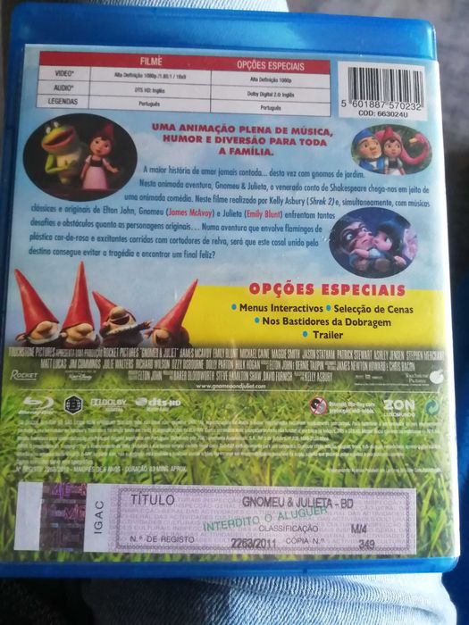 Filmes em blu ray originais