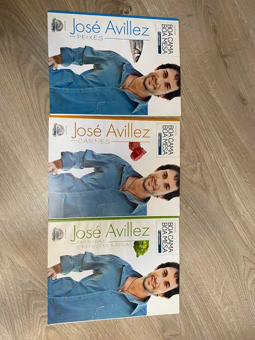 Livros de receitas do chef José Avillez