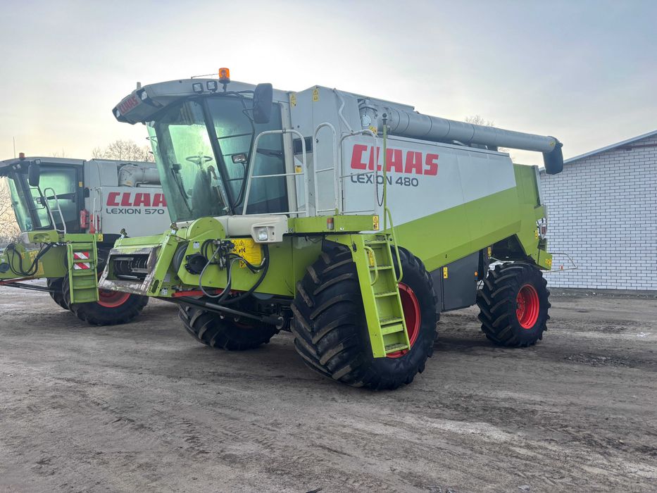 Claas Lexion 480 з Європи