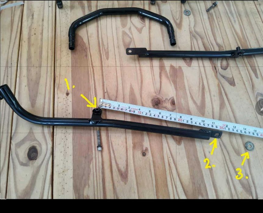 Plecak, stelaz,  tuono gen 2 Aprilia 1000