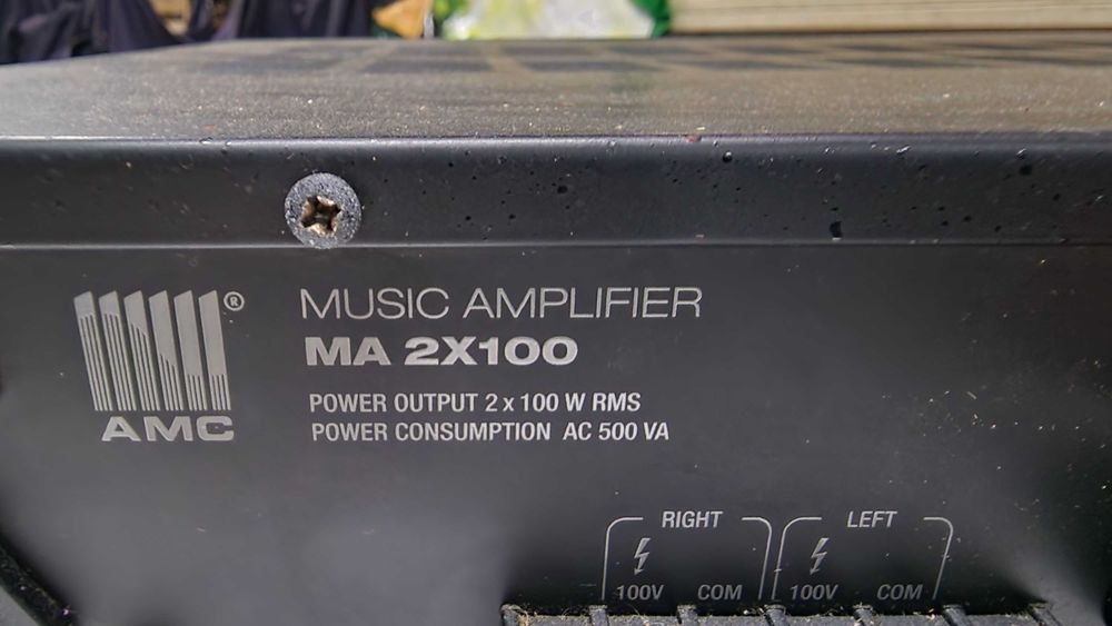Amplificador AMC MA 2x100